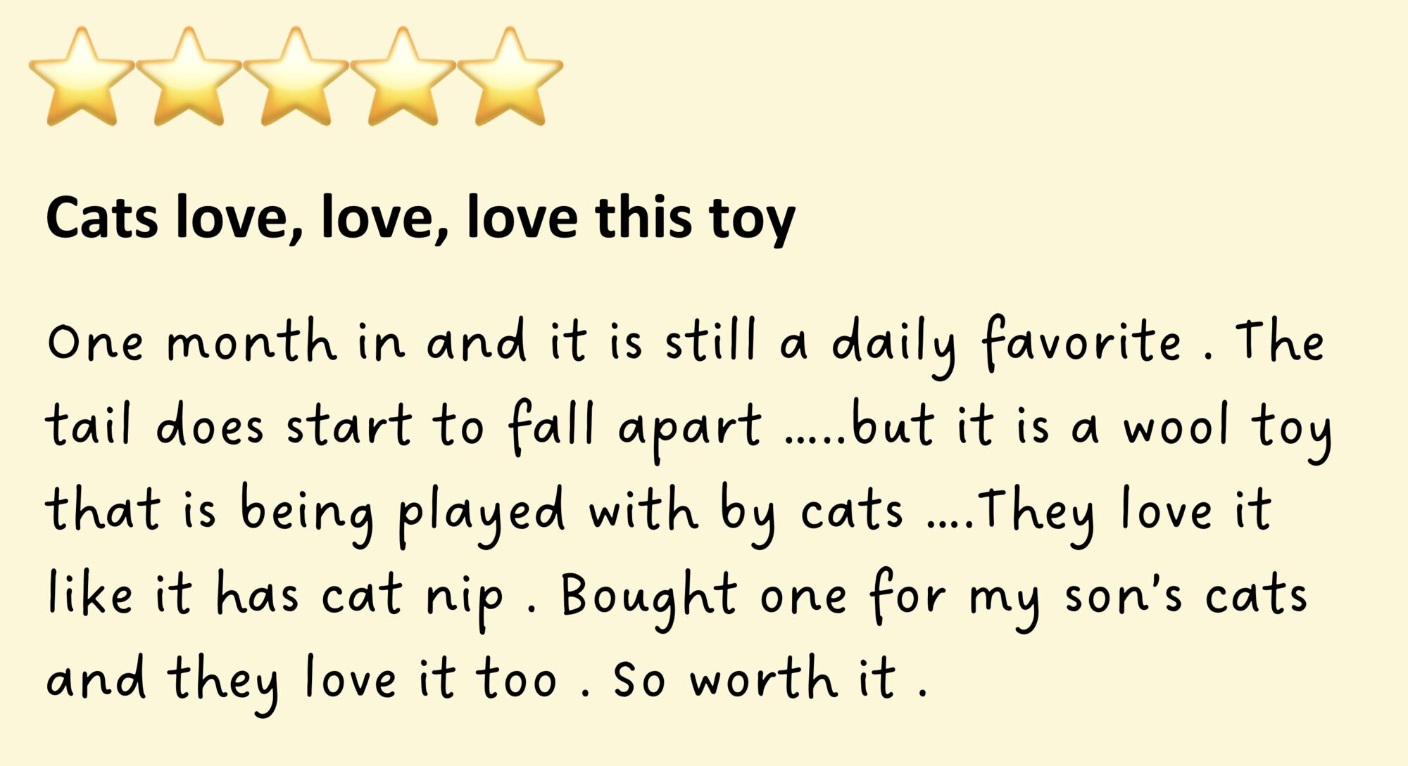product review