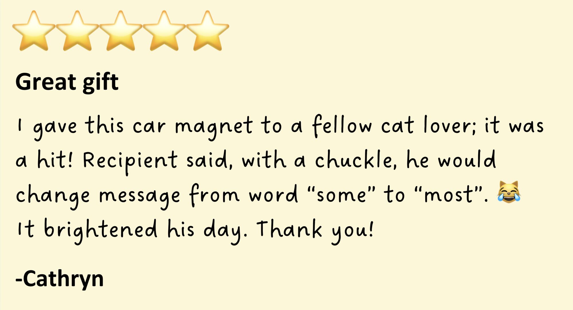product review